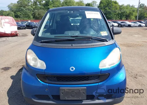 2008 Smart Fortwo Passion/Pure из США, поврежденный, VIN WMEEJ31XX8K154278